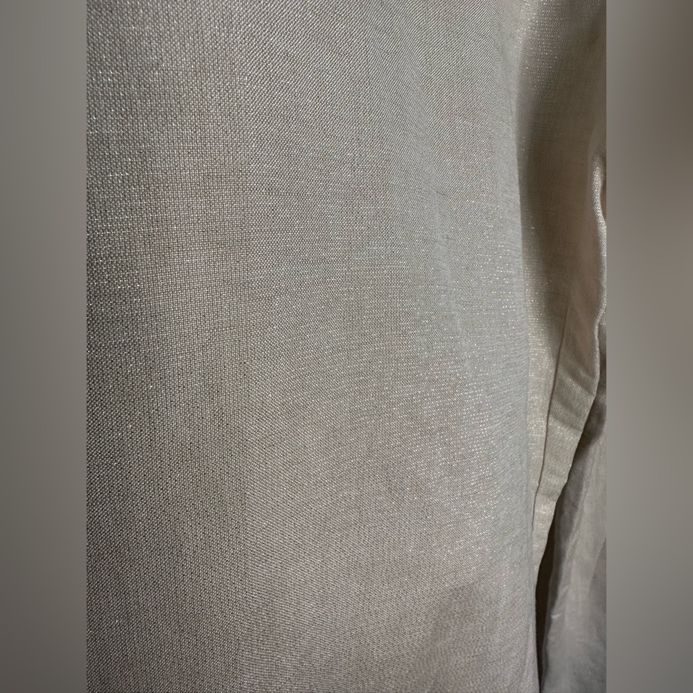 I.N.C Metallic Paperbag-Waist Pants - Picture 4 of 11